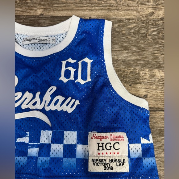 Crenshaw Kids Blue Jersey Top - Picture 3 of 6